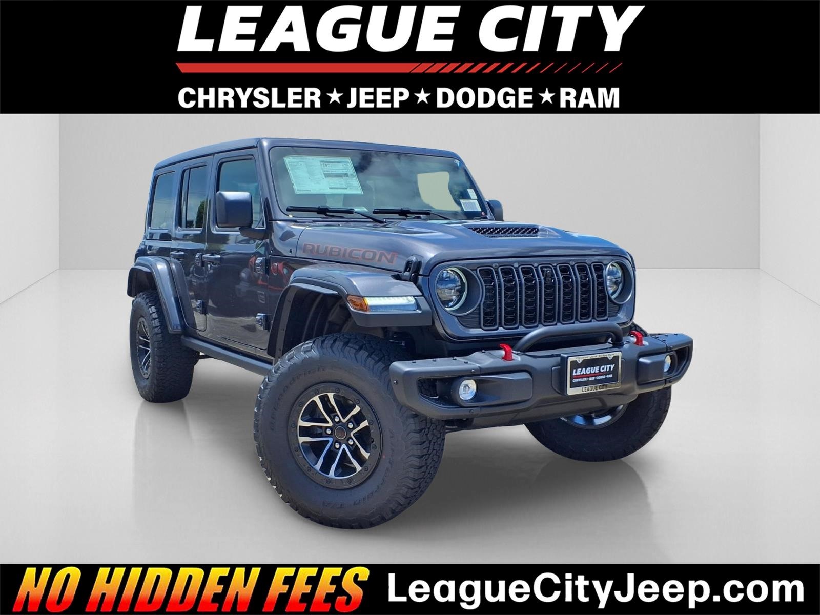 2026 Jeep Wrangler Rubicon Gray at League City CDJR