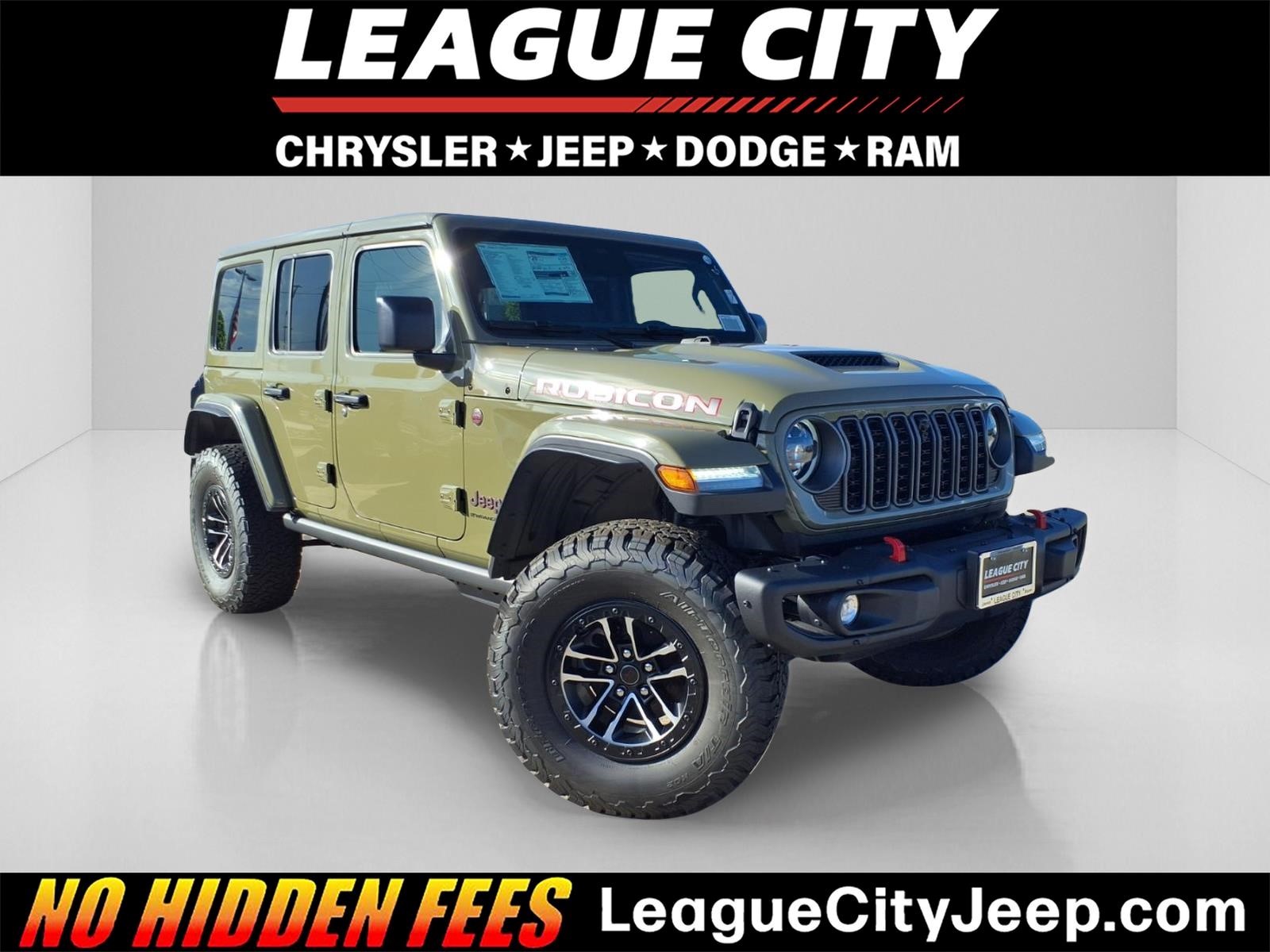 2026 Jeep Wrangler Rubicon Green at League City CDJR