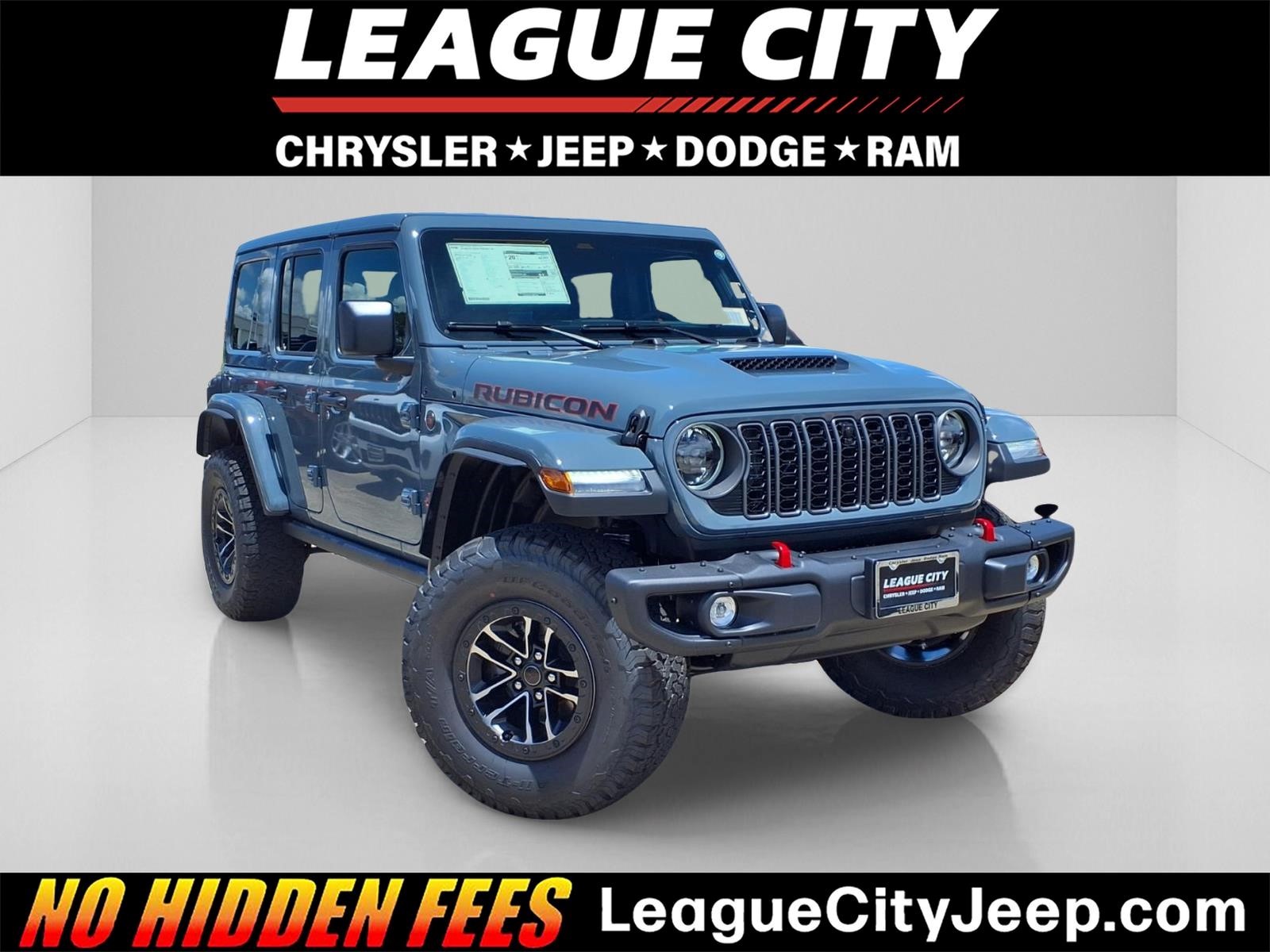 2026 Jeep Wrangler Rubicon Gray at League City CDJR