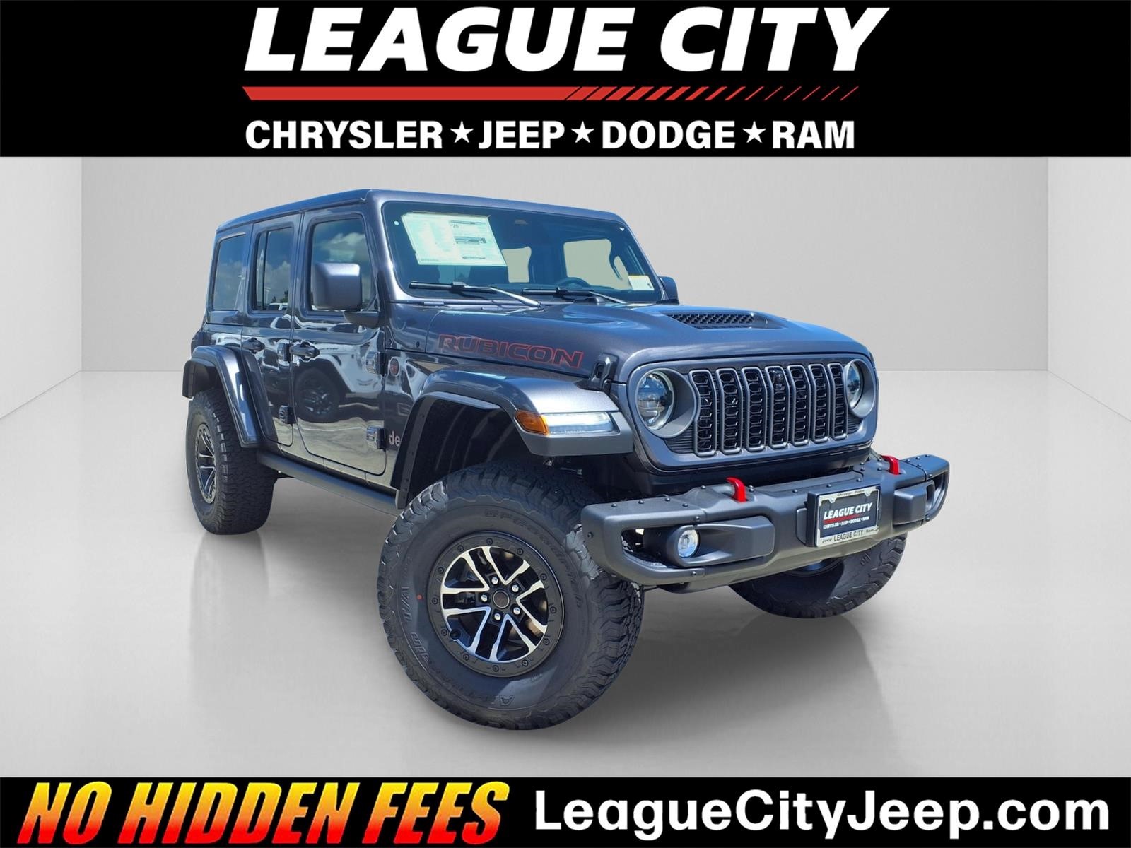 2026 Jeep Wrangler Rubicon Gray at League City CDJR