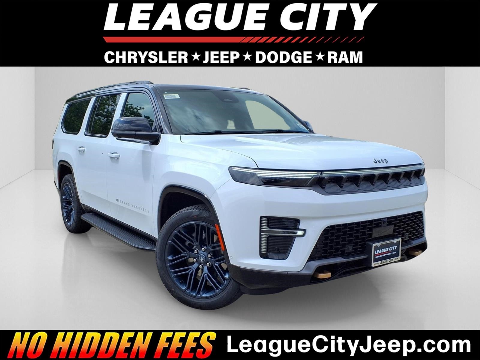 2026 Jeep Grand Wagoneer L Base White at League City CDJR