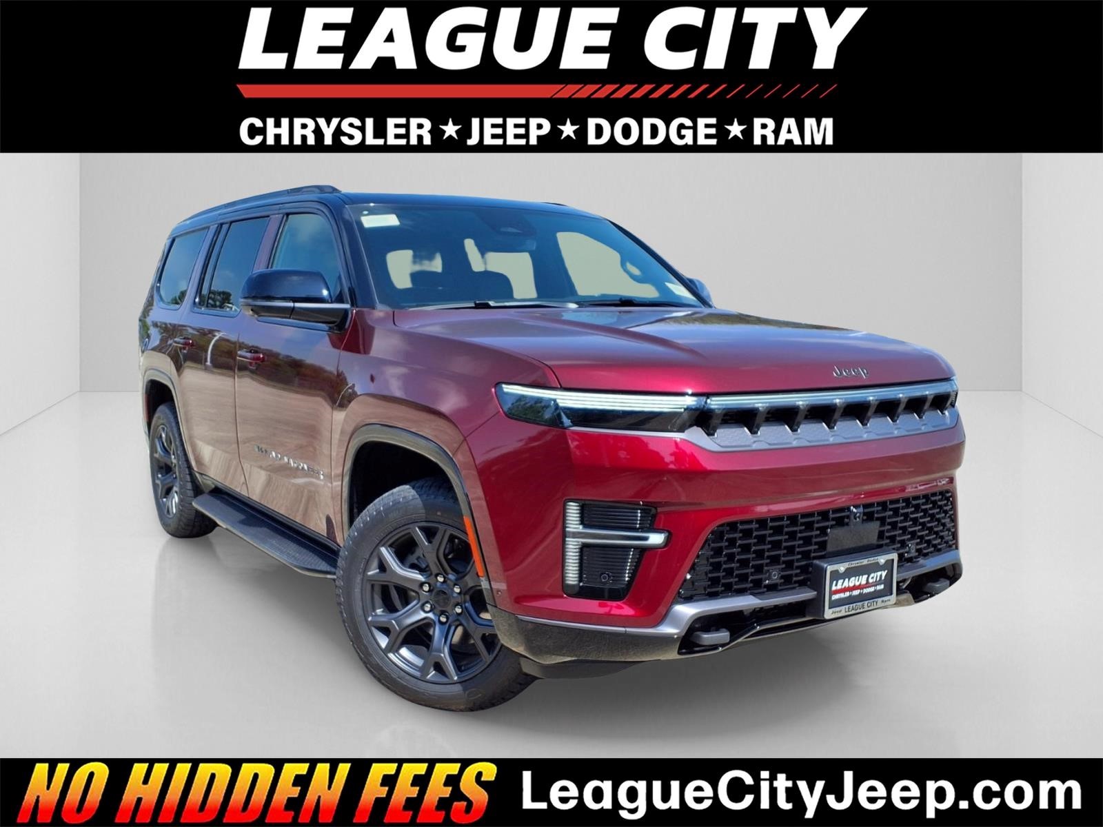 2026 Jeep Grand Wagoneer Base Red at League City CDJR