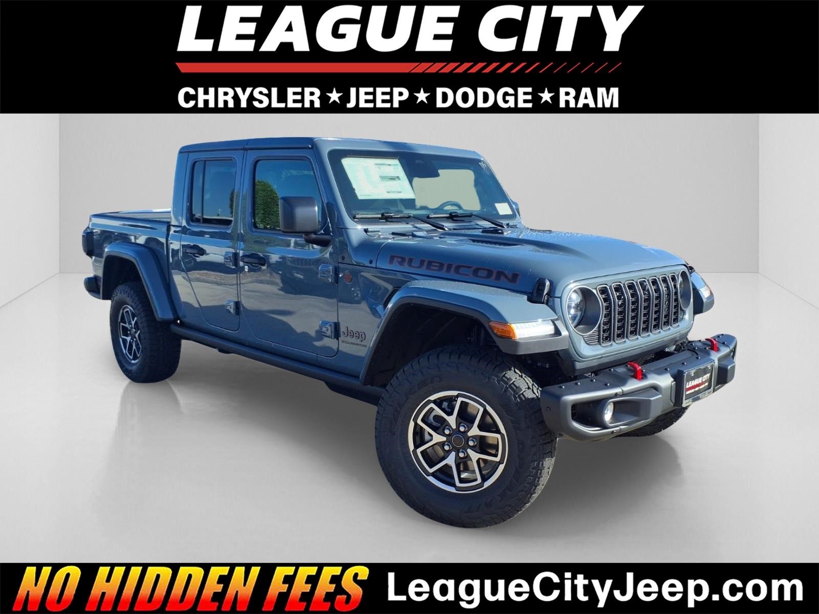 2026 Jeep Gladiator Rubicon Gray at League City CDJR