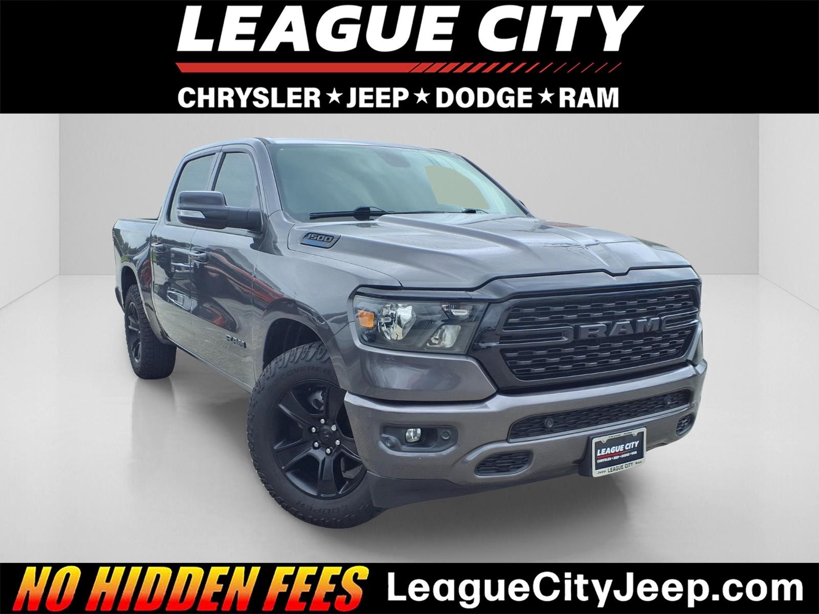 2022 RAM 1500 Big Horn/Lone Star Granite Crystal Metallic Clearcoat at League City CDJR