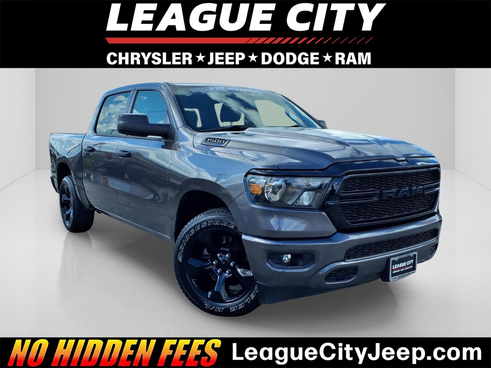 2024 RAM 1500 Tradesman Granite Crystal Metallic Clearcoat at League City CDJR