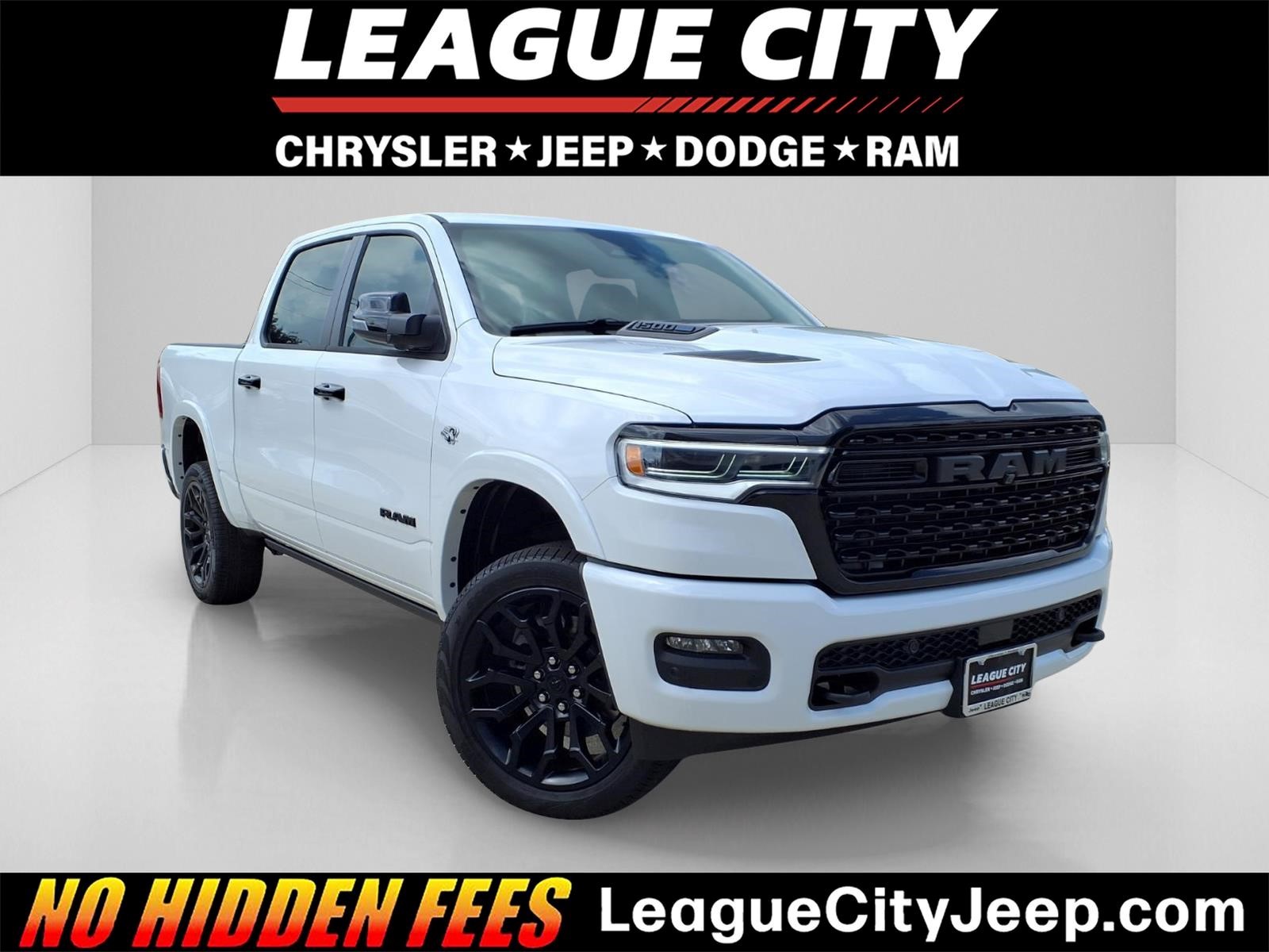 2026 RAM 1500 Limited White at League City CDJR