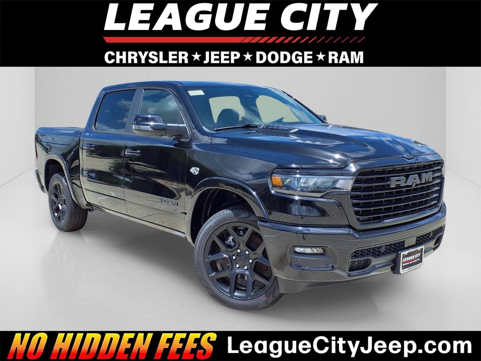 2026 RAM 1500 Laramie Black at League City CDJR