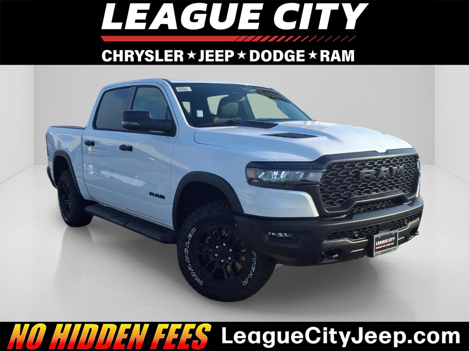 2026 RAM 1500 Rebel White at League City CDJR