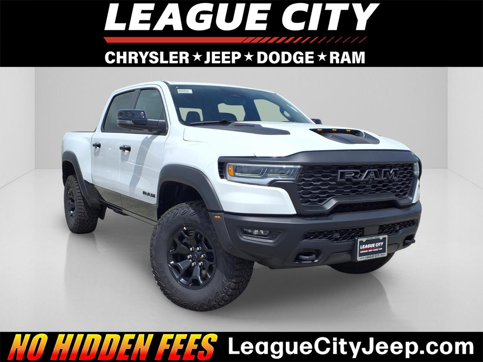 2026 RAM 1500 RHO Bright White Clearcoat at League City CDJR