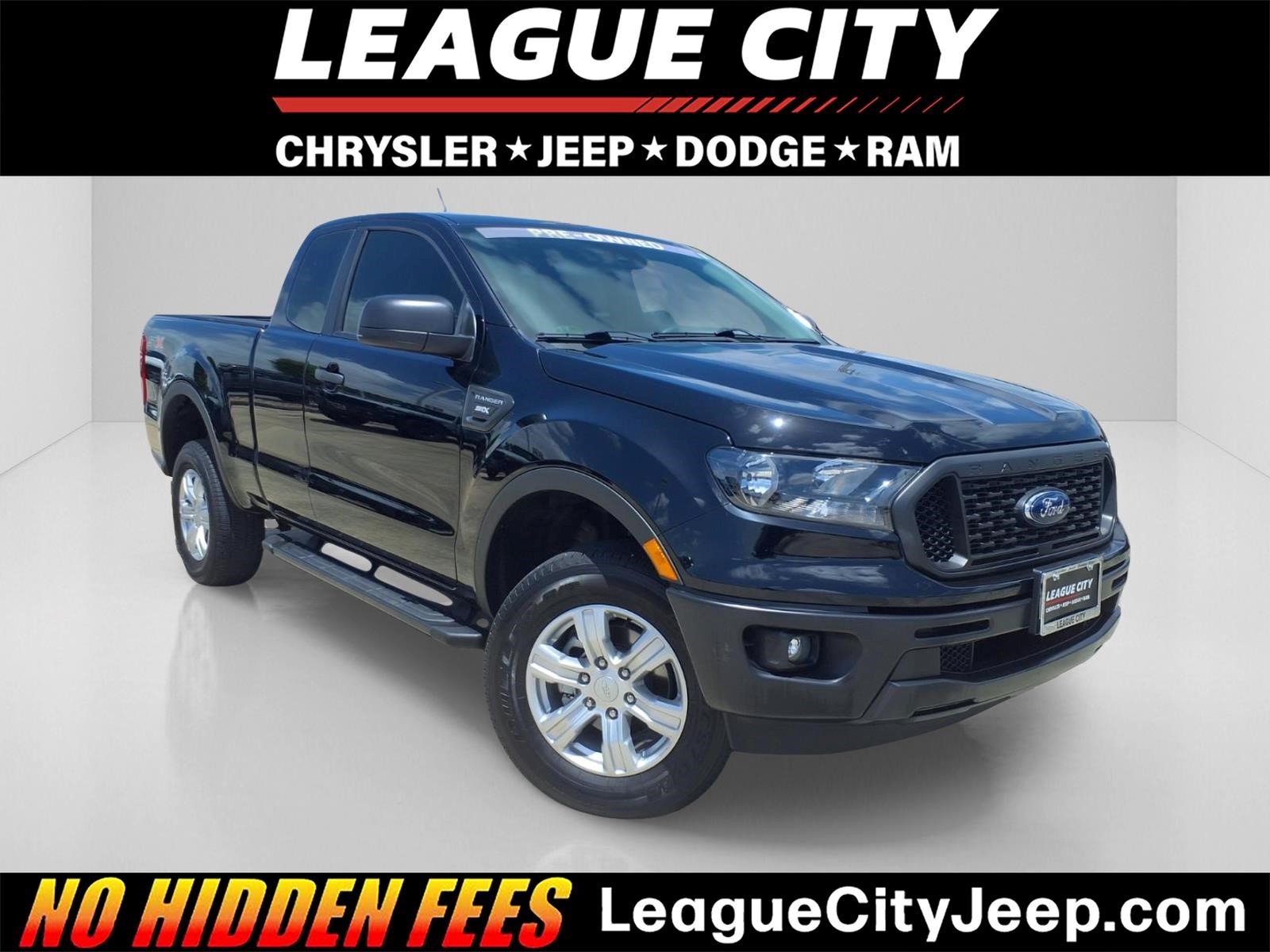 2022 Ford Ranger XL Shadow Black at Big Star Chrysler Jeep Dodge Ram 