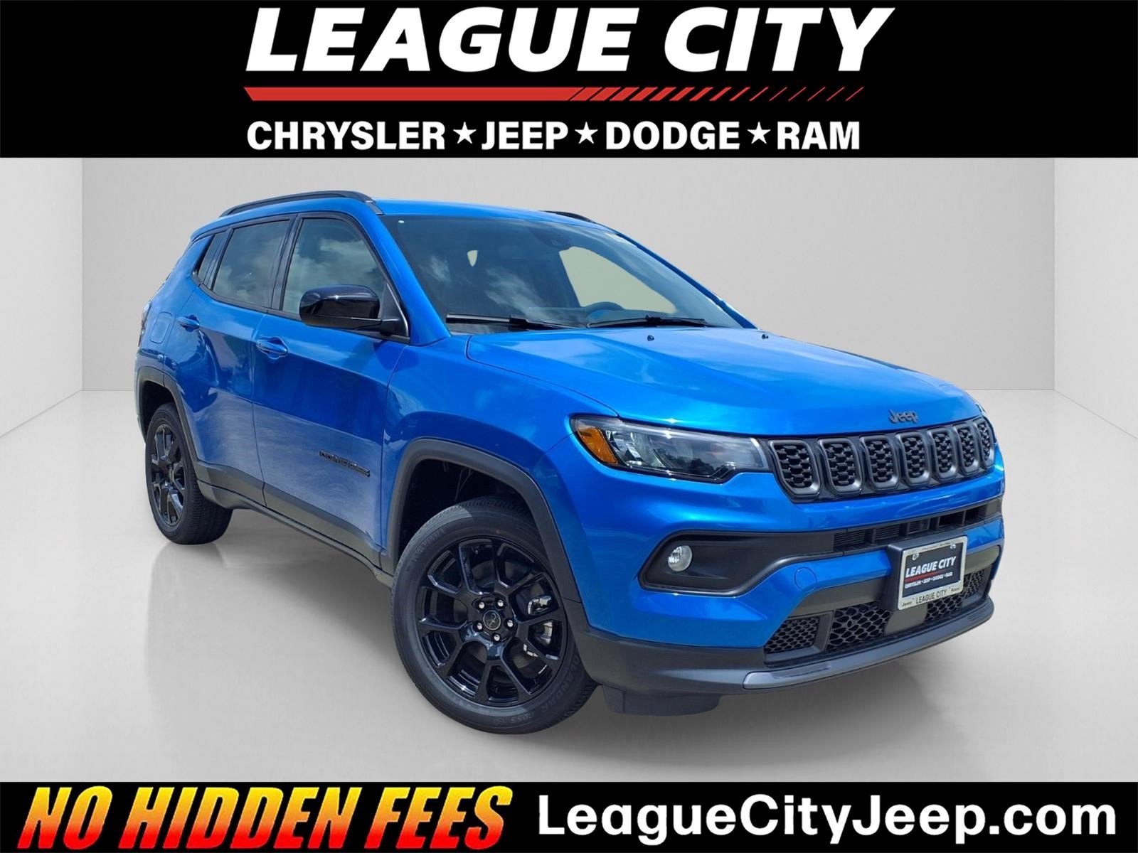 2026 Jeep Compass Latitude Blue at League City CDJR