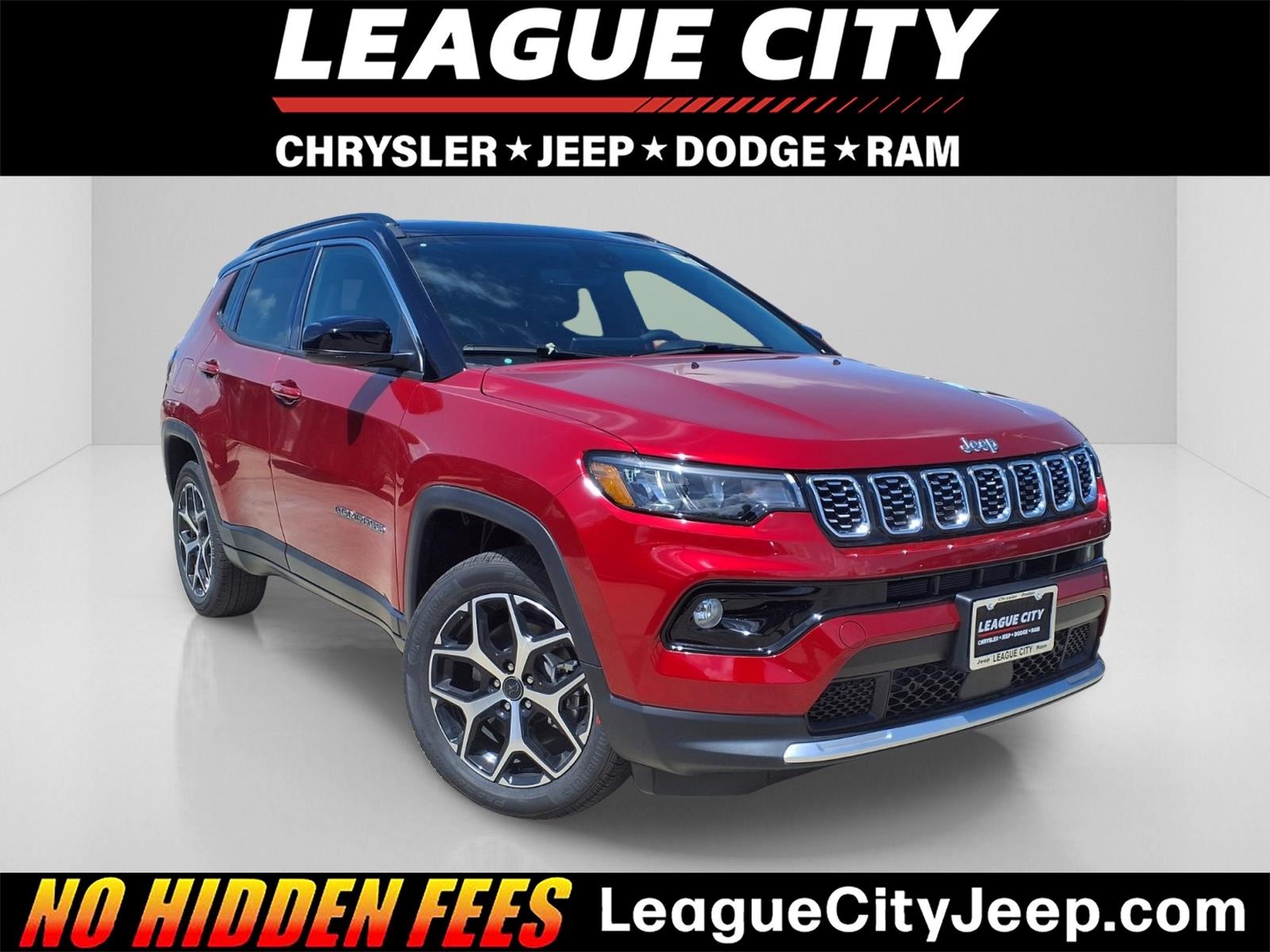 2026 Jeep Compass Limited Red at League City CDJR