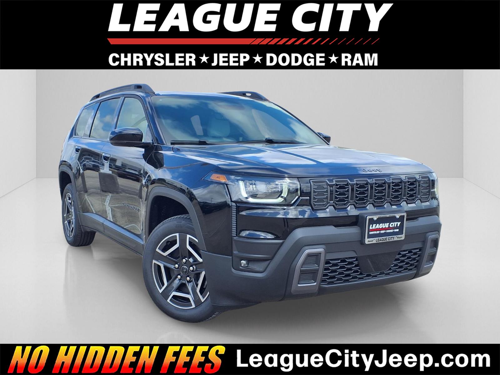 2026 Jeep Cherokee LAREDO/LIMITED Diamond Black at League City CDJR