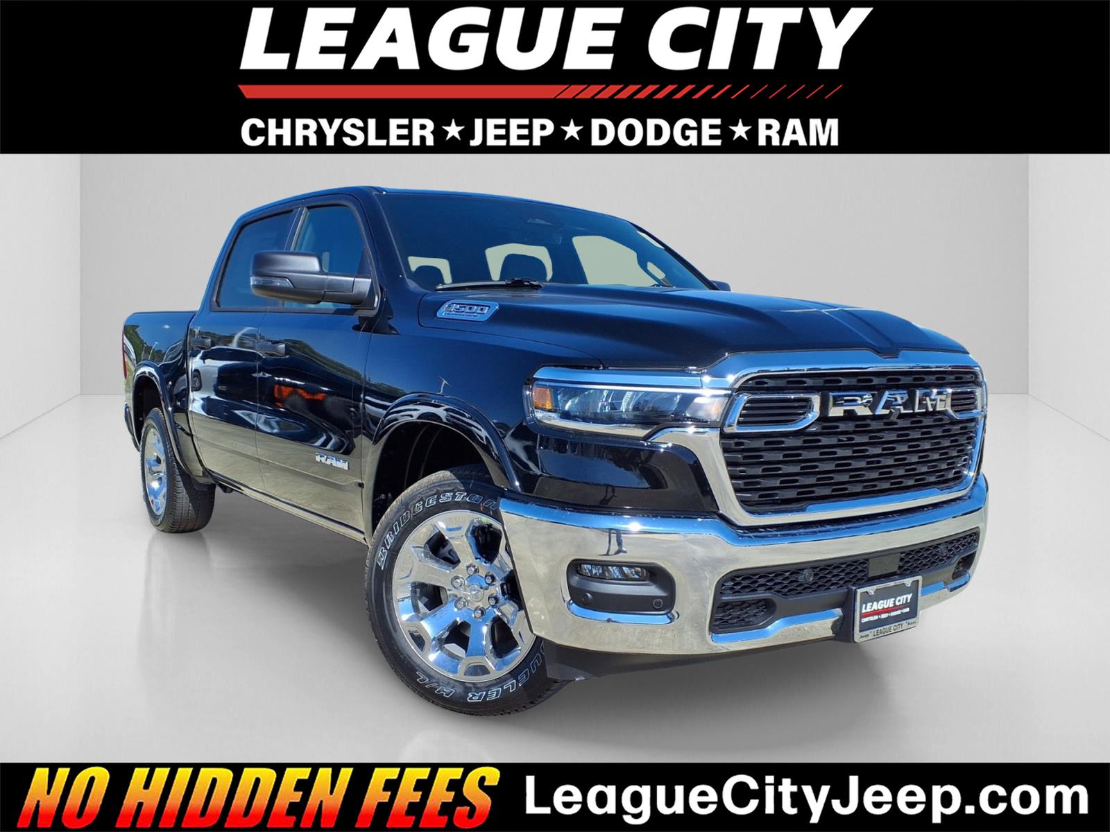 2026 RAM 1500 Big Horn/Lone Star Diamond Black at League City CDJR
