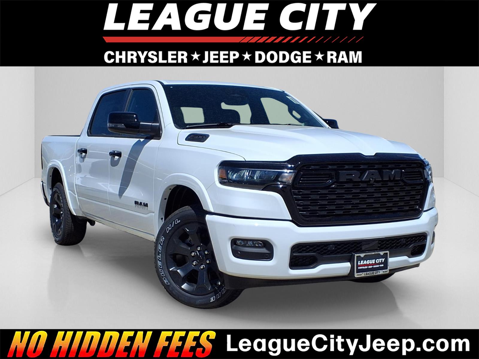 2026 RAM 1500 Big Horn/Lone Star Bright White Clearcoat at League City CDJR