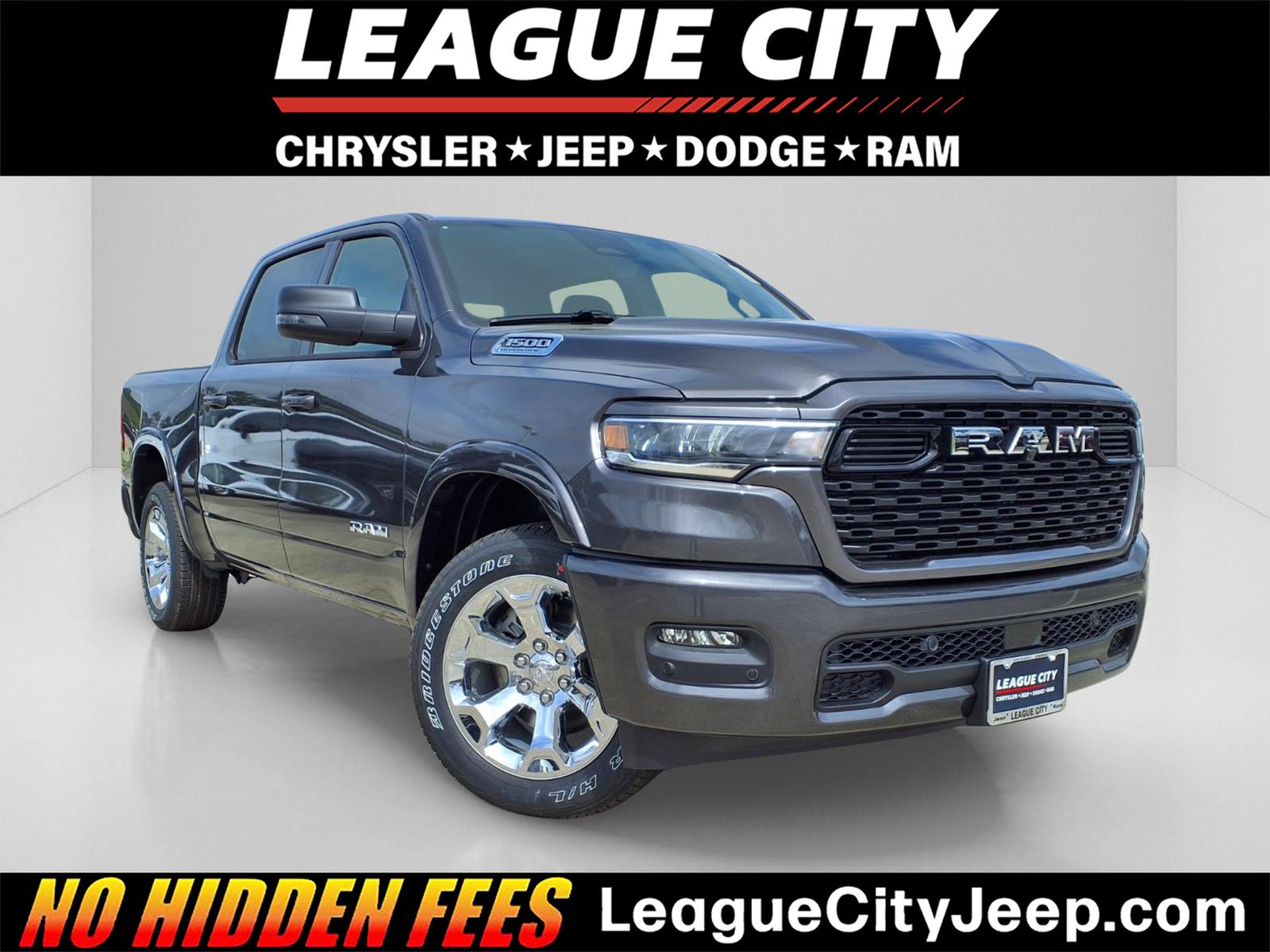 2026 RAM 1500 Big Horn/Lone Star Granite Crystal Clearcoat Metallic at League City CDJR