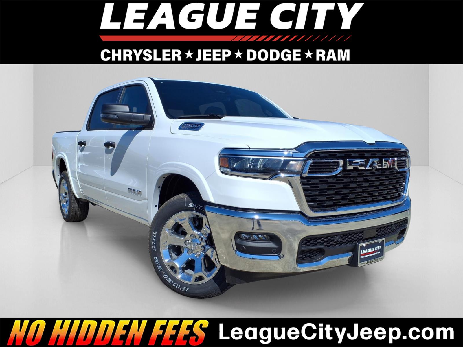 2026 RAM 1500 Big Horn/Lone Star Bright White Clearcoat at League City CDJR