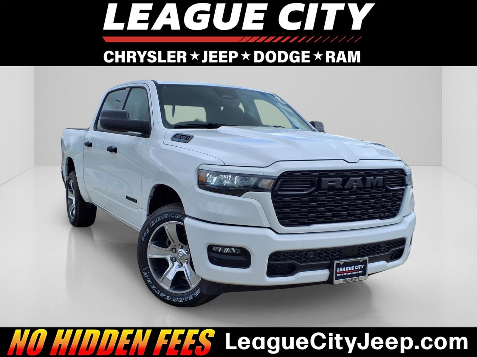 2026 RAM 1500 Tradesman White at League City CDJR