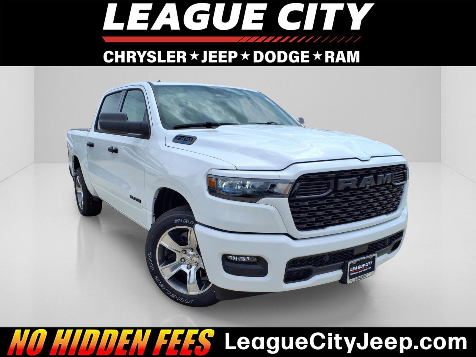 2026 RAM 1500 Tradesman White at League City CDJR