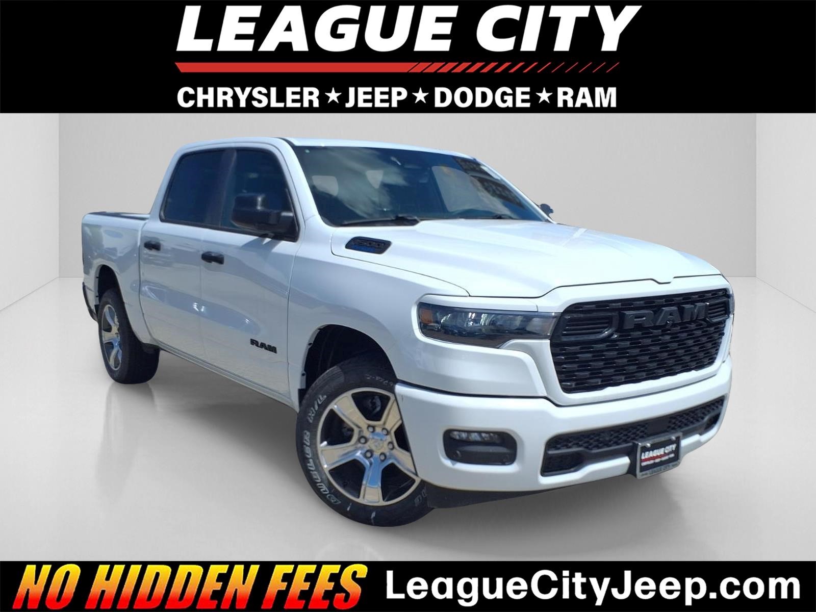 2026 RAM 1500 Tradesman White at League City CDJR