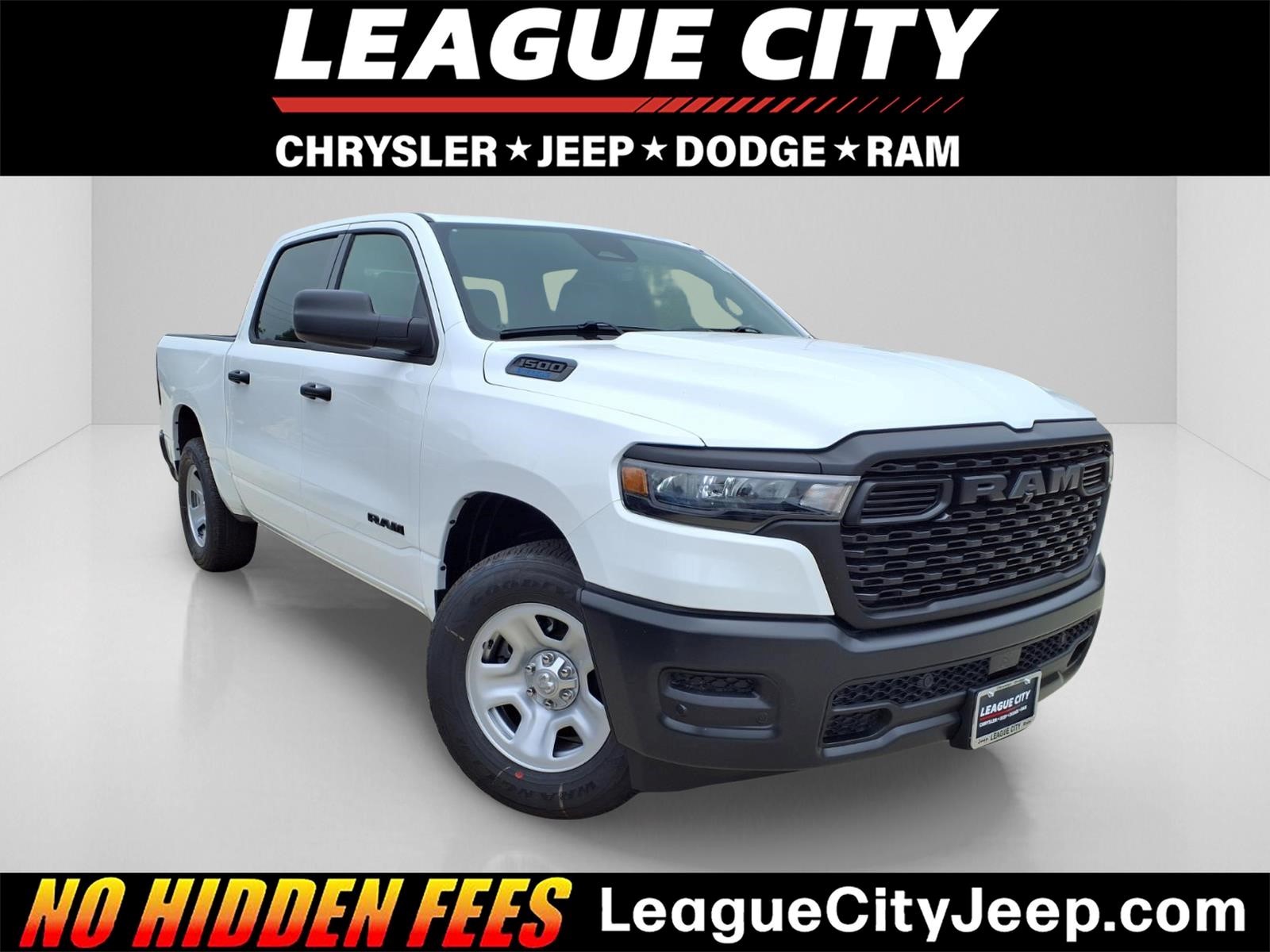 2026 RAM 1500 Tradesman White at League City CDJR