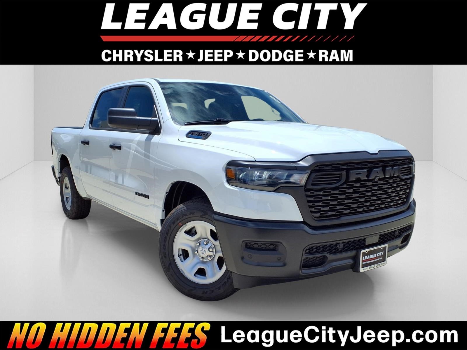 2026 RAM 1500 Tradesman White at League City CDJR