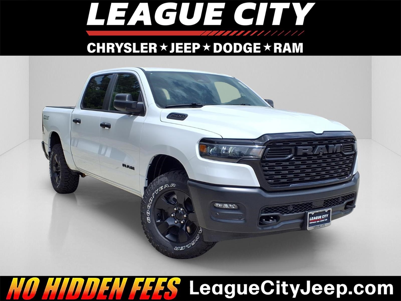 2026 RAM 1500 Tradesman White at League City CDJR