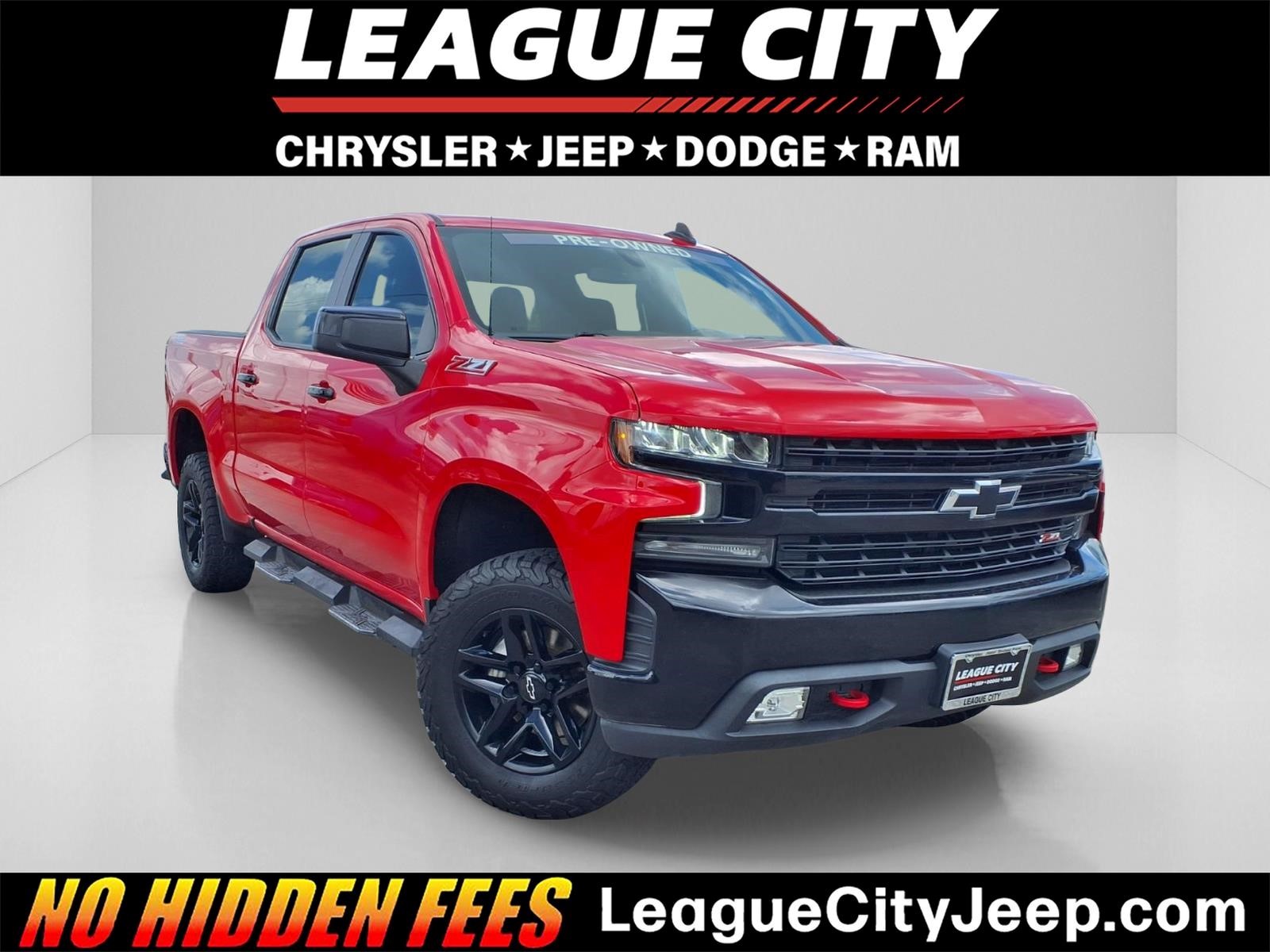 2020 Chevrolet Silverado 1500 LT Trail Boss Red Hot at League City CDJR