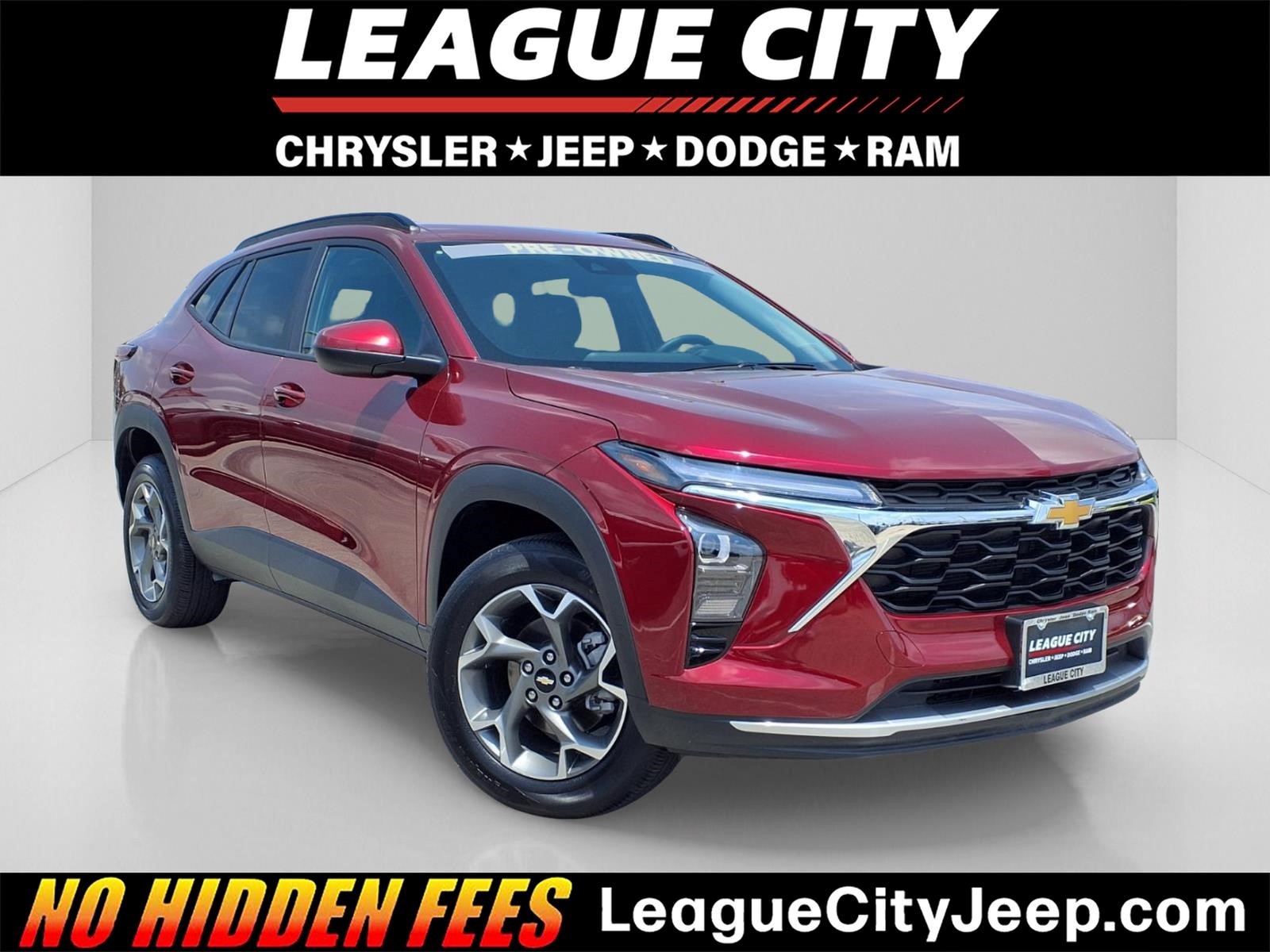 2025 Chevrolet Trax LT Crimson Metallic at League City CDJR