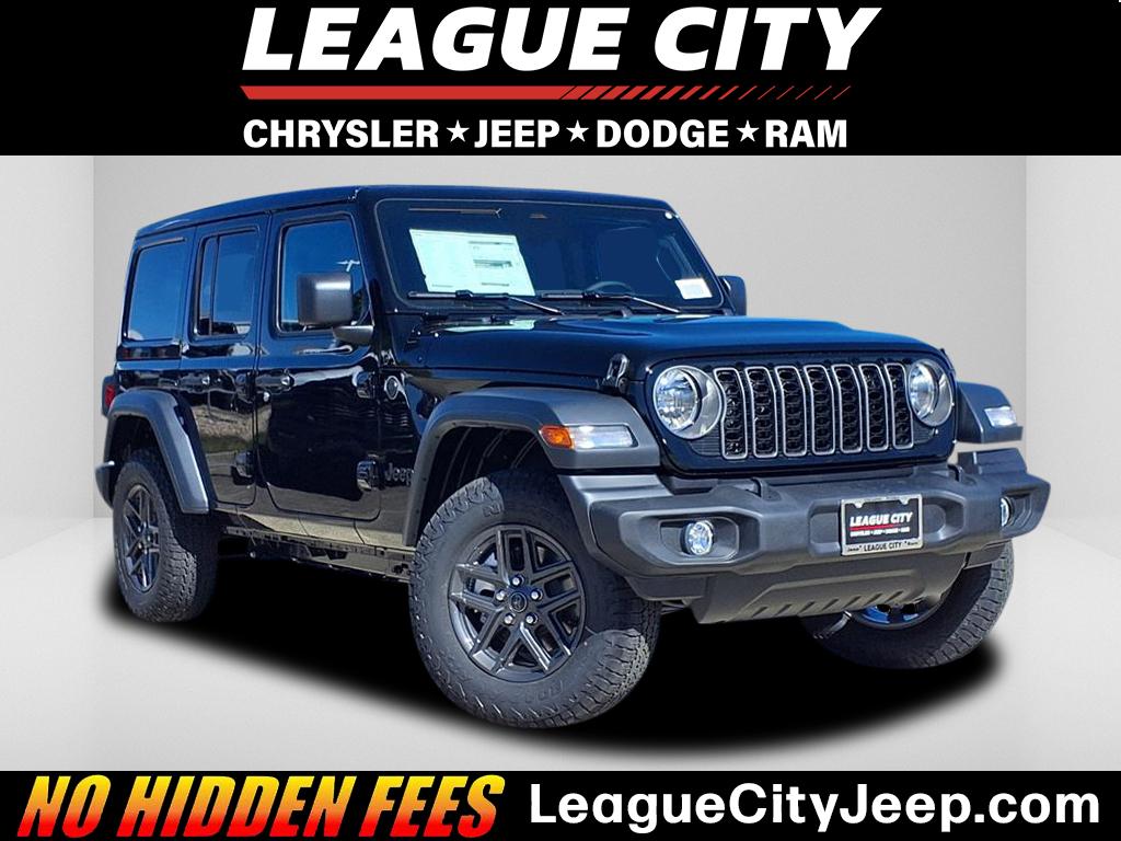 2026 Jeep Wrangler Sport Black Clearcoat at League City CDJR