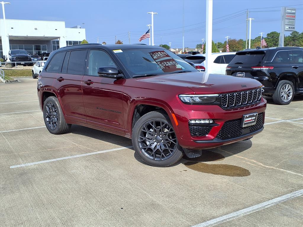 2025 Jeep Grand Cherokee Summit Velvet Red at League City CDJR