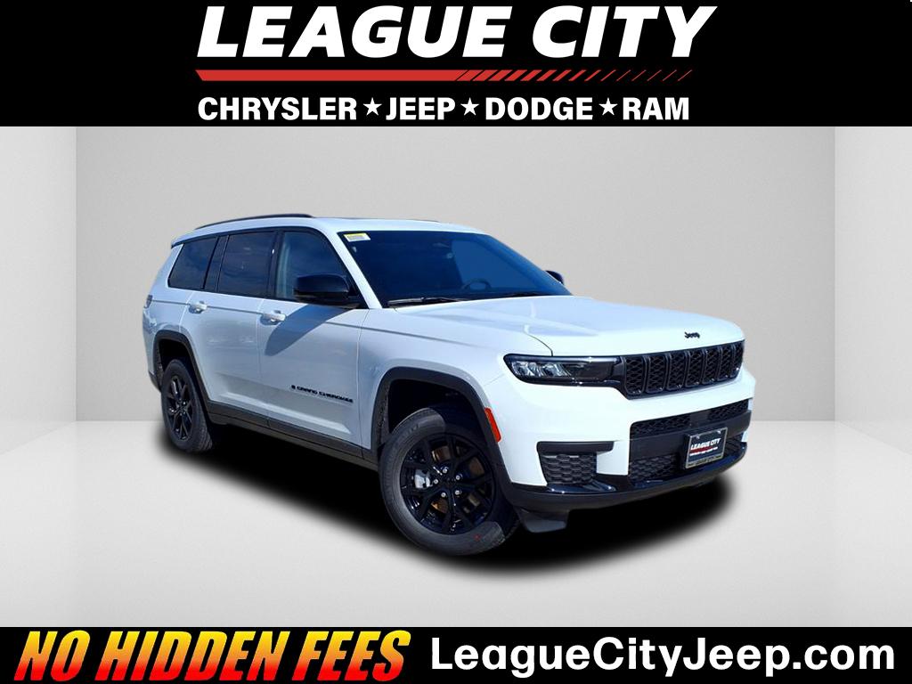2025 Jeep Grand Cherokee L Laredo Bright White Clearcoat at League City CDJR