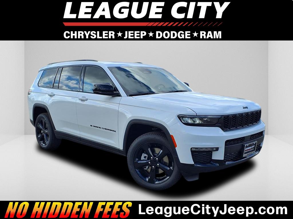 2025 Jeep Grand Cherokee L Limited Bright White Clearcoat at League City CDJR