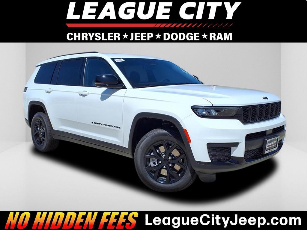 2025 Jeep Grand Cherokee L Laredo Bright White Clearcoat at League City CDJR