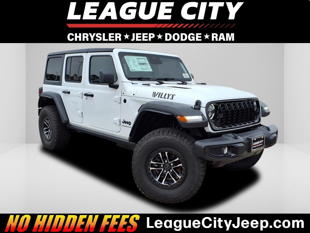 2026 Jeep Wrangler Sport White at League City CDJR