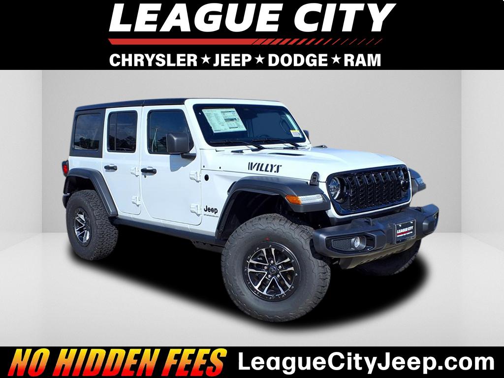 2026 Jeep Wrangler Sport Bright White Clearcoat at League City CDJR