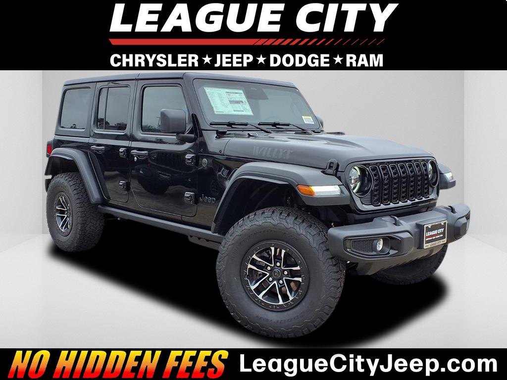 2026 Jeep Wrangler Sport Black Clearcoat at League City CDJR