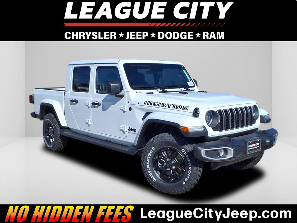 2025 Jeep Gladiator Sport Bright White Clearcoat at League City CDJR