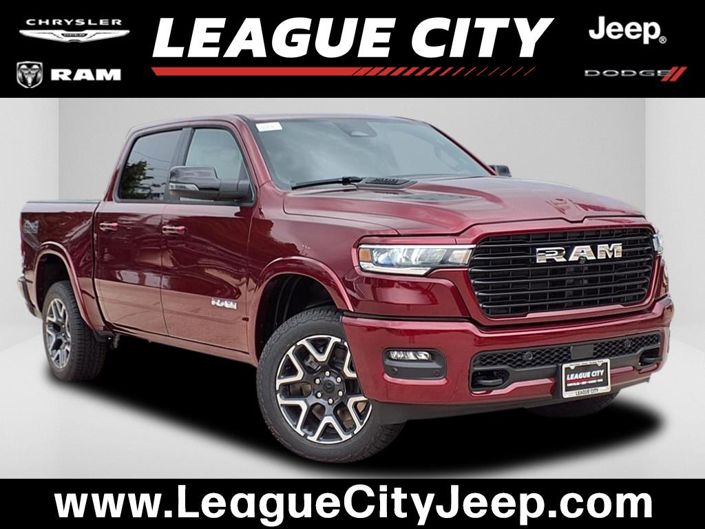 2026 RAM 1500 Laramie Delmonico Red Pearl at League City CDJR