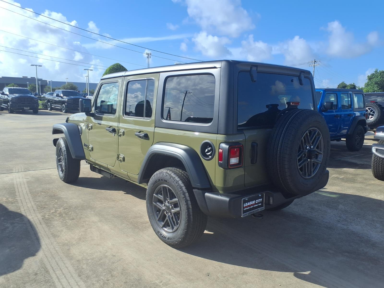 2027 Jeep Wrangler Sport S Green at League City CDJR