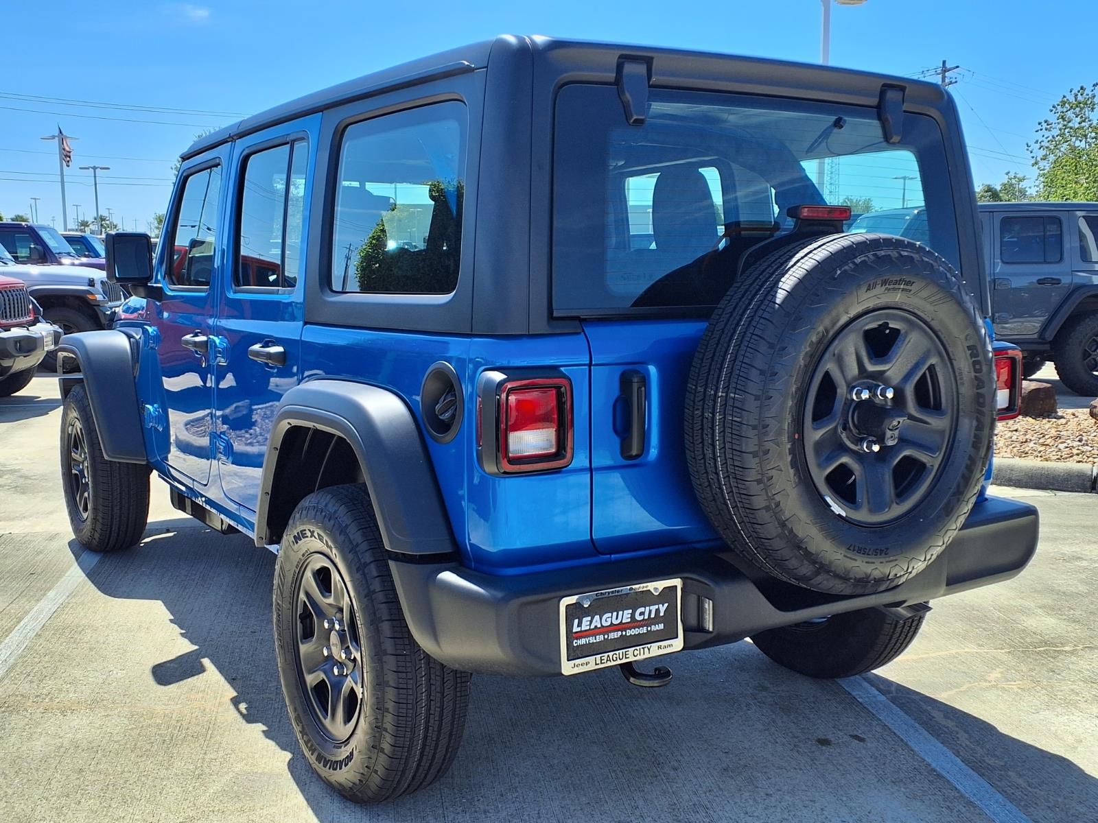 2026 Jeep Wrangler Sport Blue at League City CDJR