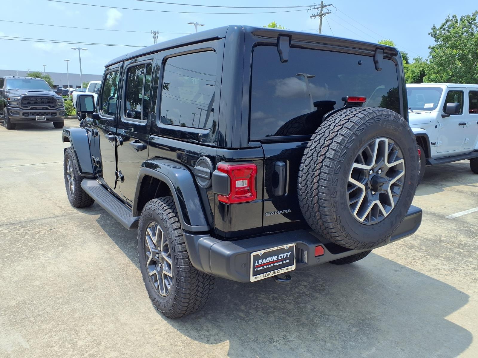 2026 Jeep Wrangler Sahara Black at League City CDJR