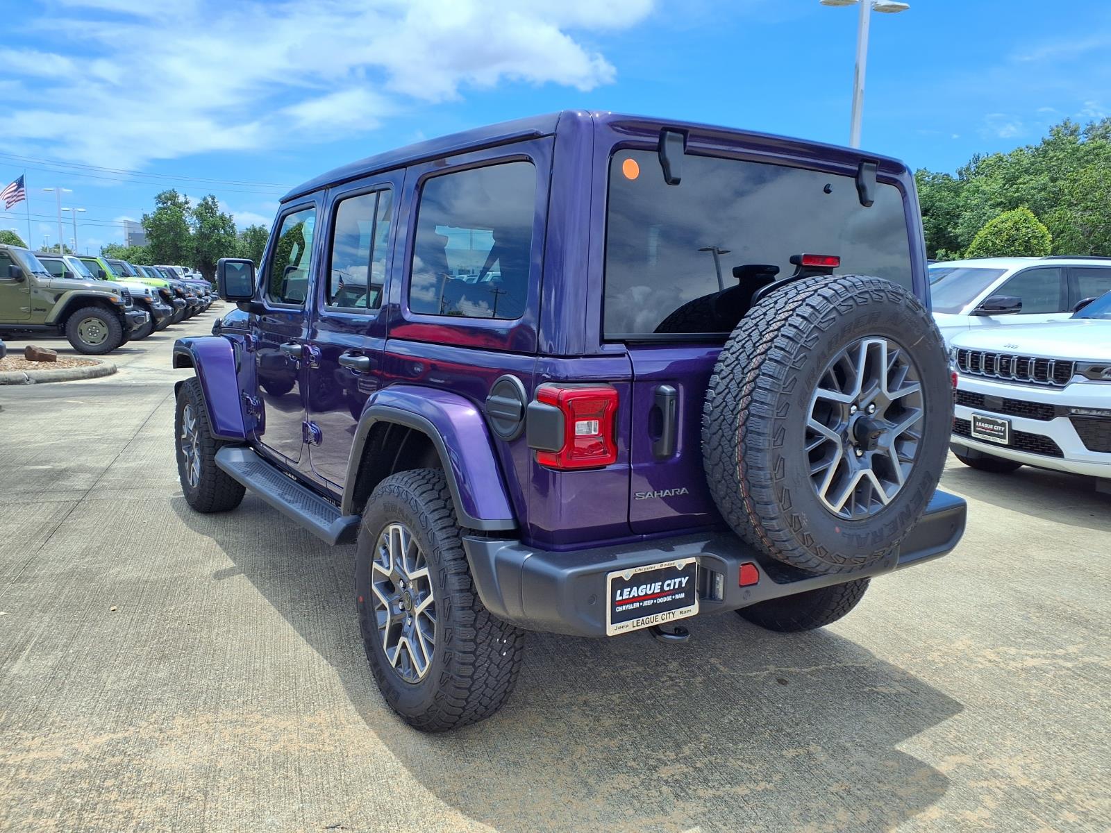 2026 Jeep Wrangler Sahara Purple at League City CDJR