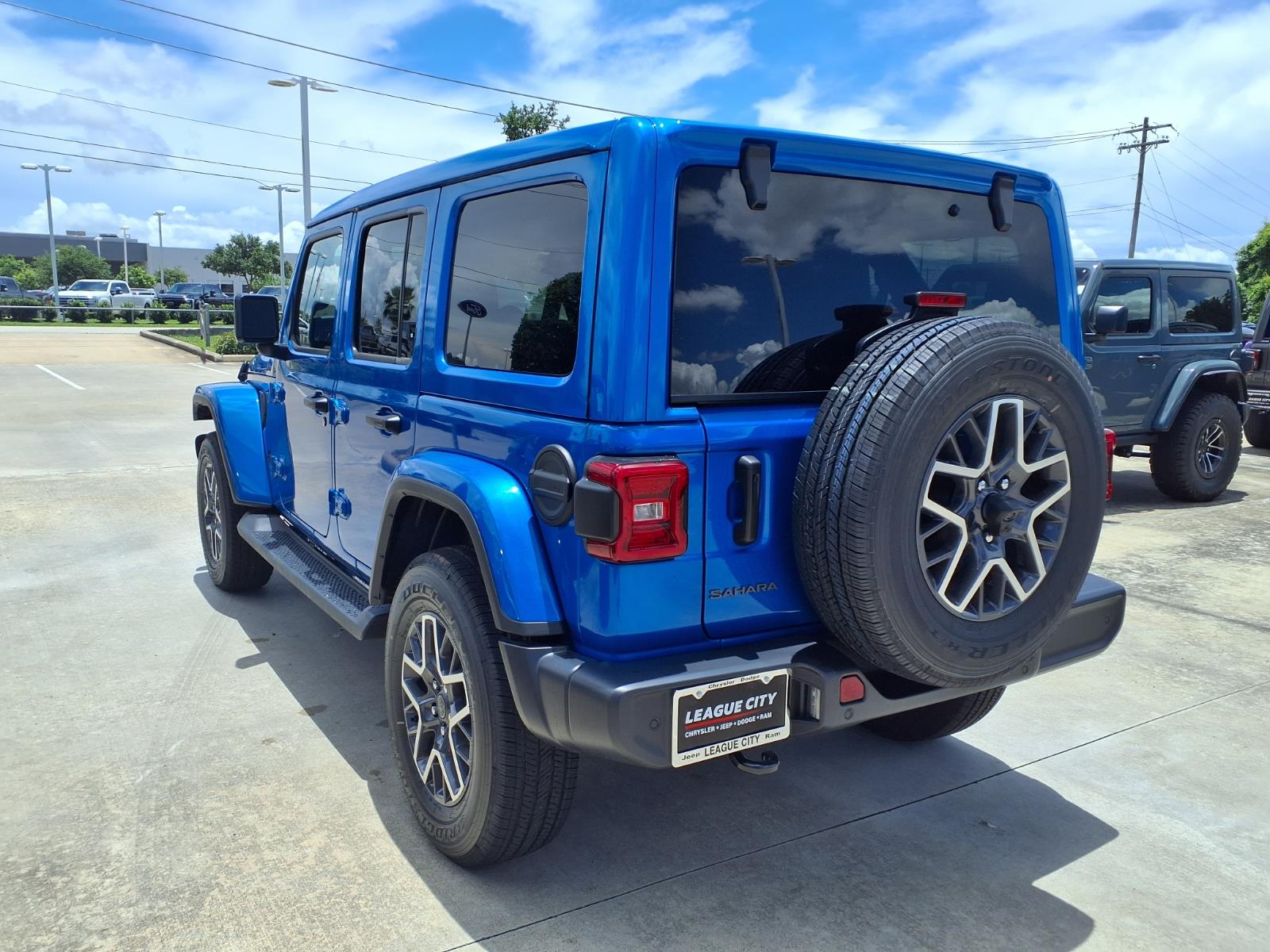 2026 Jeep Wrangler Sahara Blue at League City CDJR