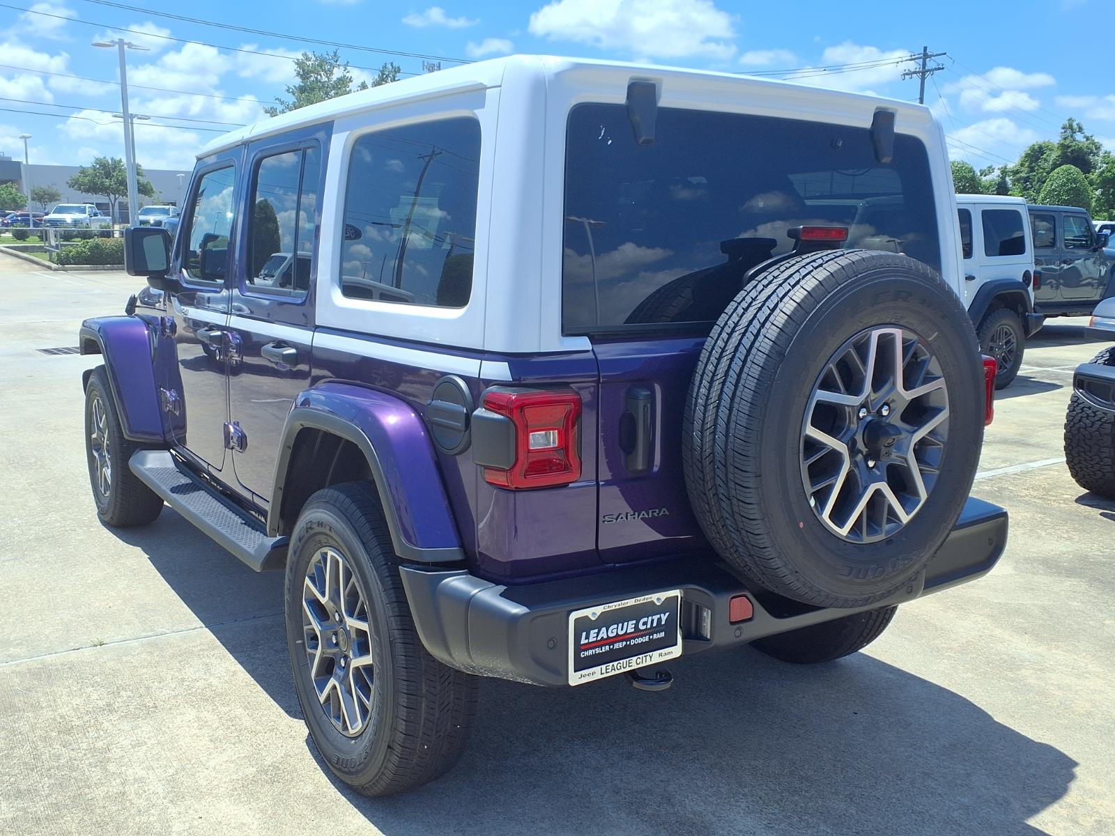 2026 Jeep Wrangler Sahara Purple at League City CDJR