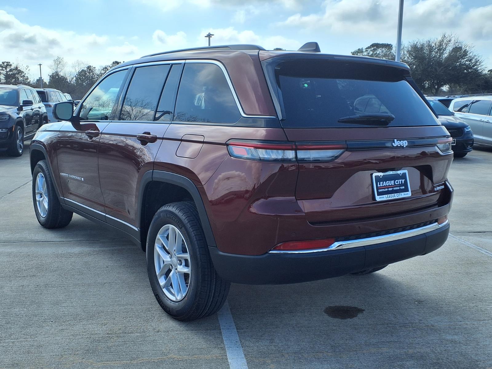 2026 Jeep Grand Cherokee Laredo Velvet Red at League City CDJR
