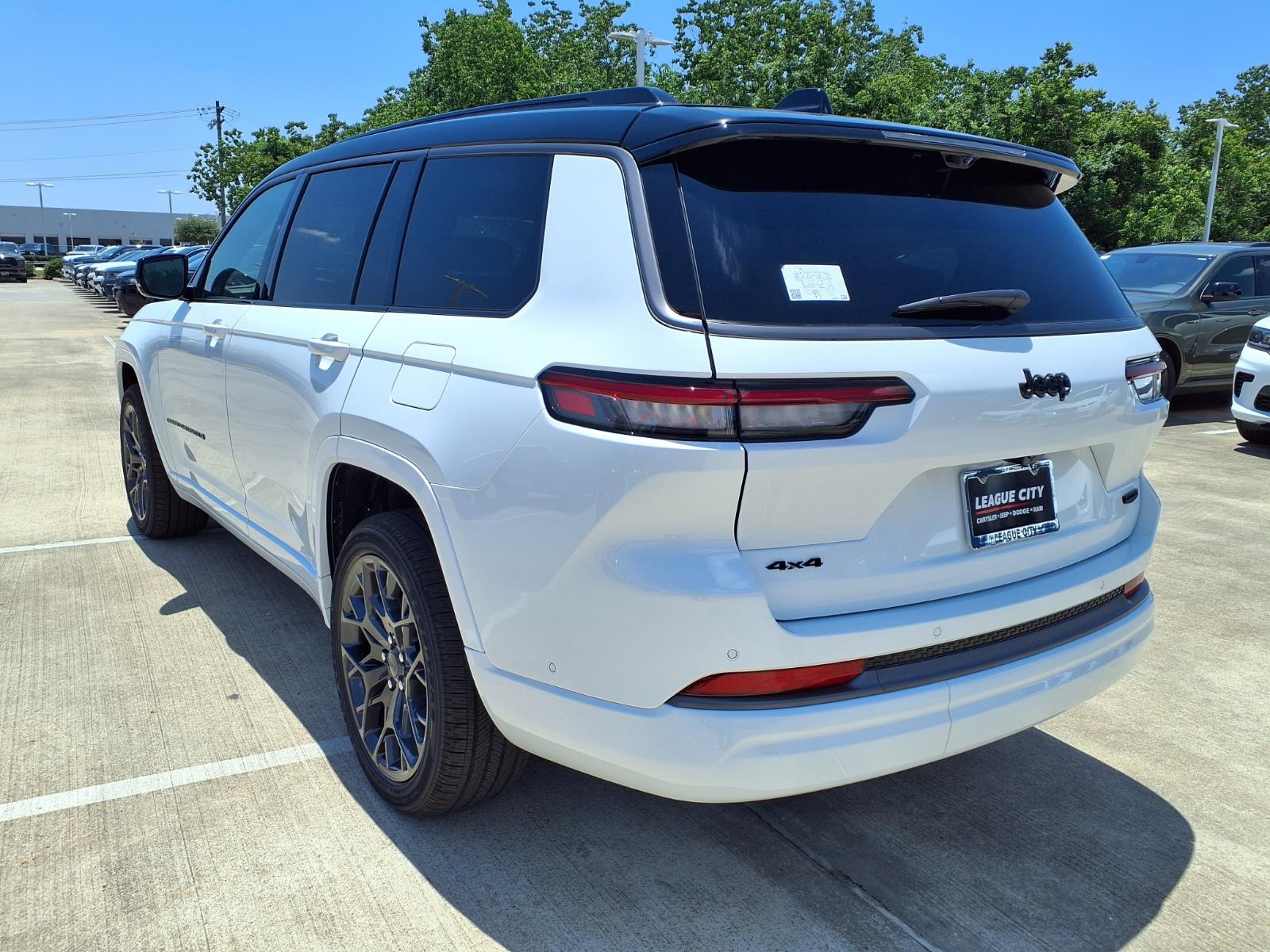 2026 Jeep Grand Cherokee L Summit White at League City CDJR
