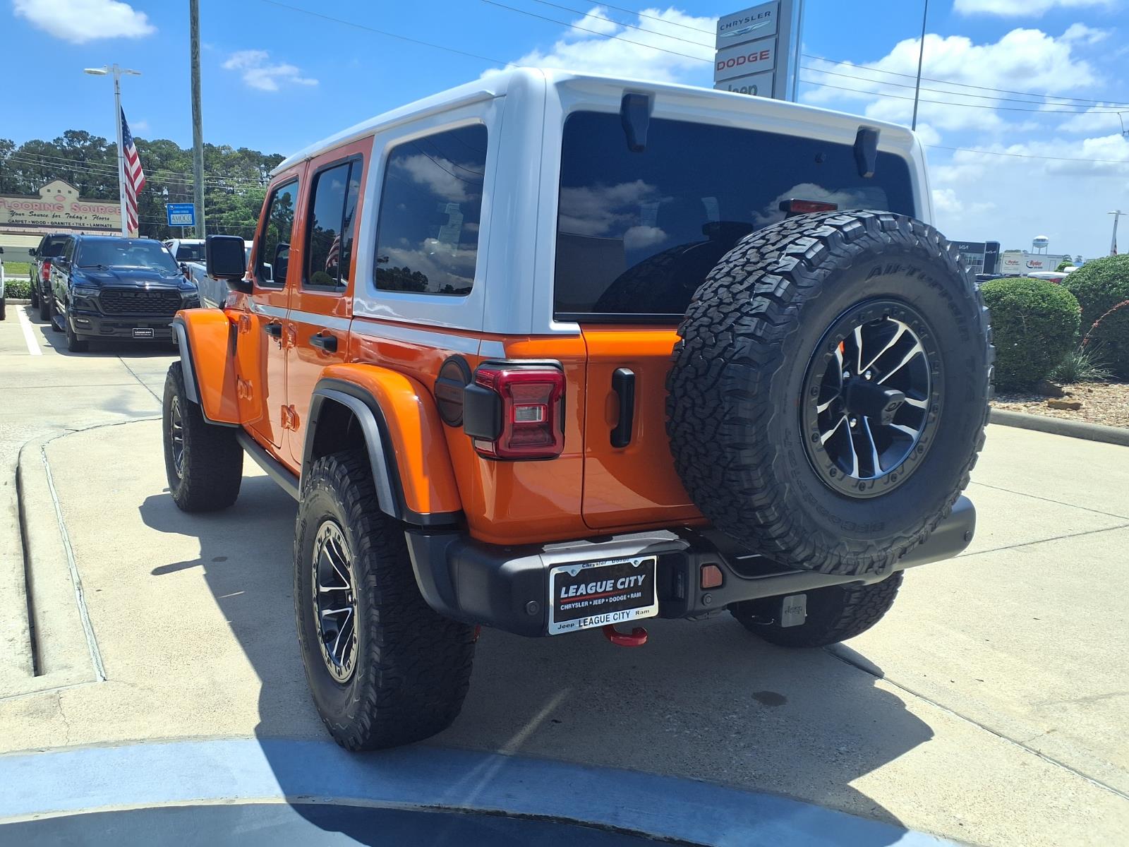 2026 Jeep Wrangler Rubicon Orange at League City CDJR