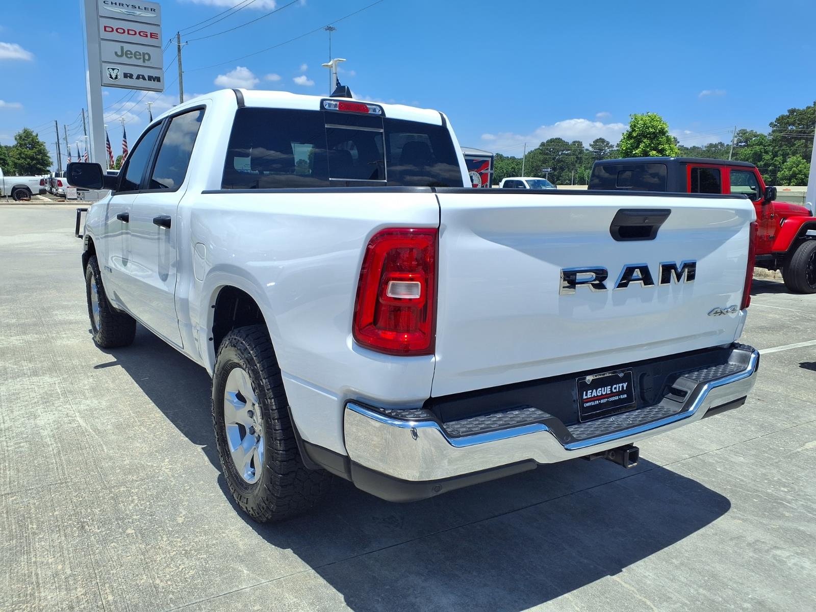 2025 RAM 1500 Tradesman Bright White Clearcoat at League City CDJR