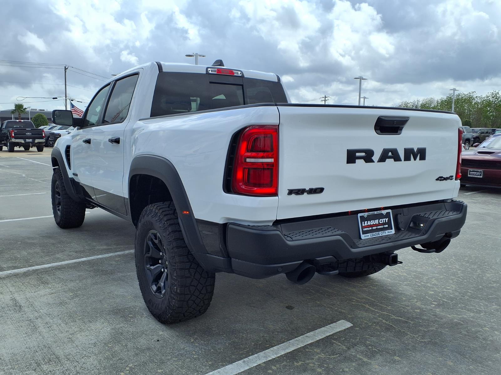 2026 RAM 1500 RHO Bright White Clearcoat at League City CDJR